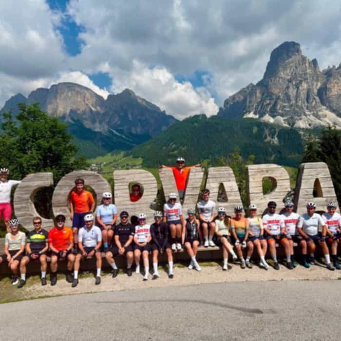 🇮🇹⛰️ Dolomites trip report - Club member, Ben
From the moment the coach wound its way through the mountains, we knew we were in for something special.
We ticked off the Passo Giau, Valparola and Zoncolan!
Across the week we racked up 305,000m of elevation, broke three spokes, consumed enough gels to fund a dentist’s new Cervélo, and created plenty of stories along the way.
@peeete11 outdid himself with this trip. The hotel was brilliant, even accommodating additional pasta to help us up the climbs. The food was excellent, if operating on mountain time, and breakfast was abundant and always enjoyable - particularly with Marco on hand to offer firm guidance on “the best” choices, with Rebecca’s selections receiving consistently favourable reviews.
Thanks a lot to everyone for such an amazing trip. Brilliant rides, brutal climbs, spectacular views, questionable decisions, excellent company, and just about enough spa time to keep us going.
I know that at times we all wondered whether we actually enjoy this, or why and how we keep doing this to ourselves. But I think I can speak for all of us when I say I’d go back in a heartbeat.
#auster #austercyclingclub